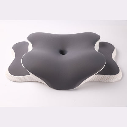 Butterfly-shaped orthopedic memory foam pillow for neck support, zero-pressure butterfly pillow, cervical support pillow core